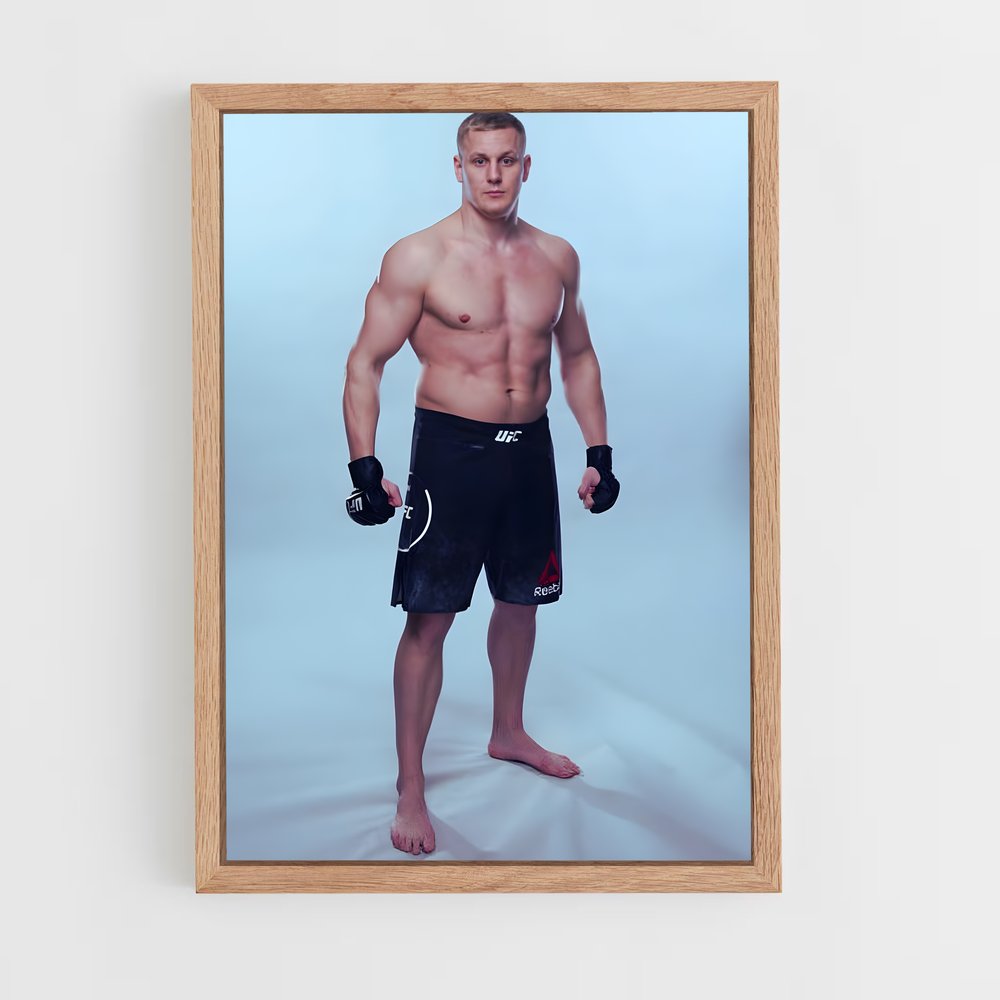 Poster Sergei de pavlovich – affiche MMA (vue 4)